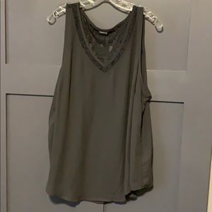 Torrid sleeveless blouse